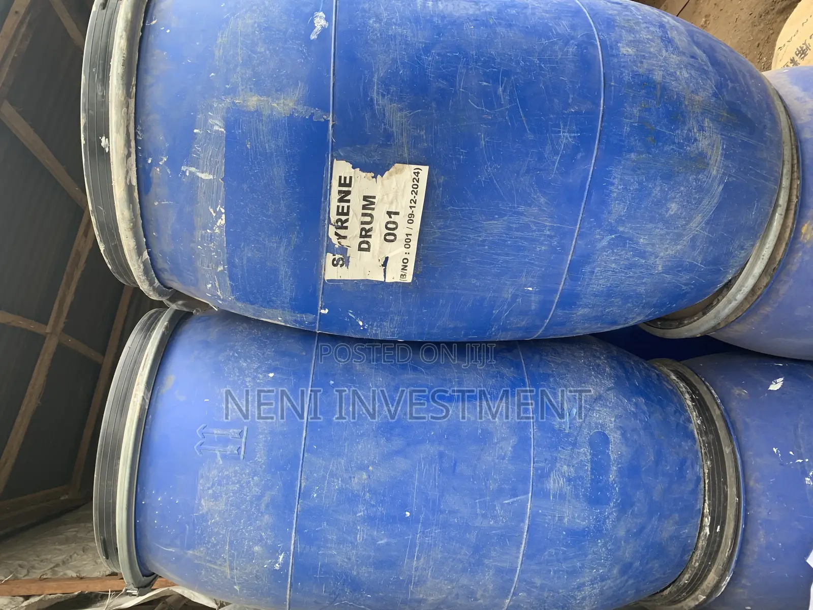 200 Litres Blue Drum