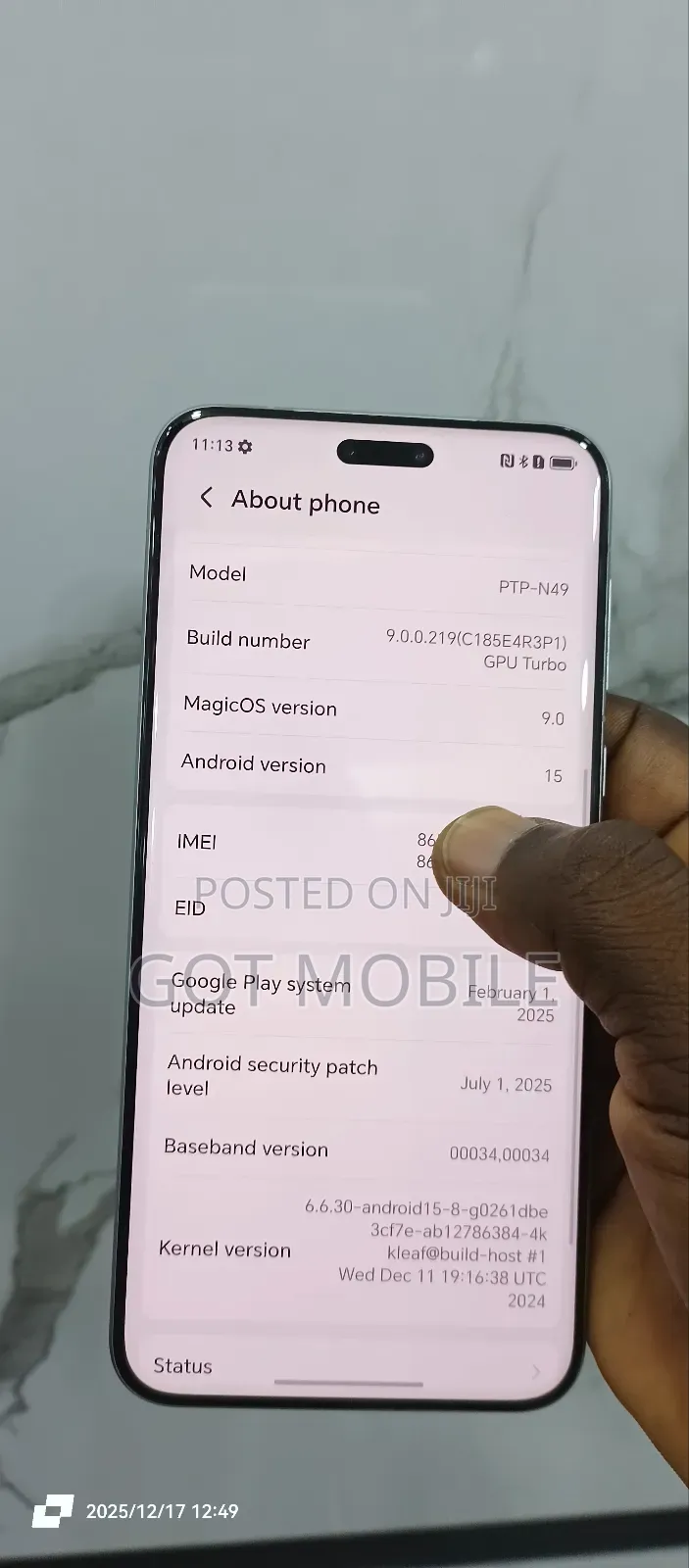 Honor Magic7 Pro 512 GB Silver