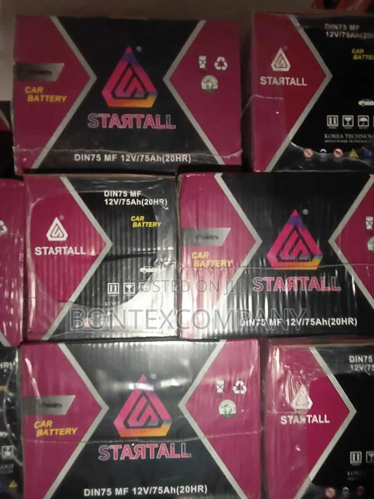 75ahs Startall China Battery