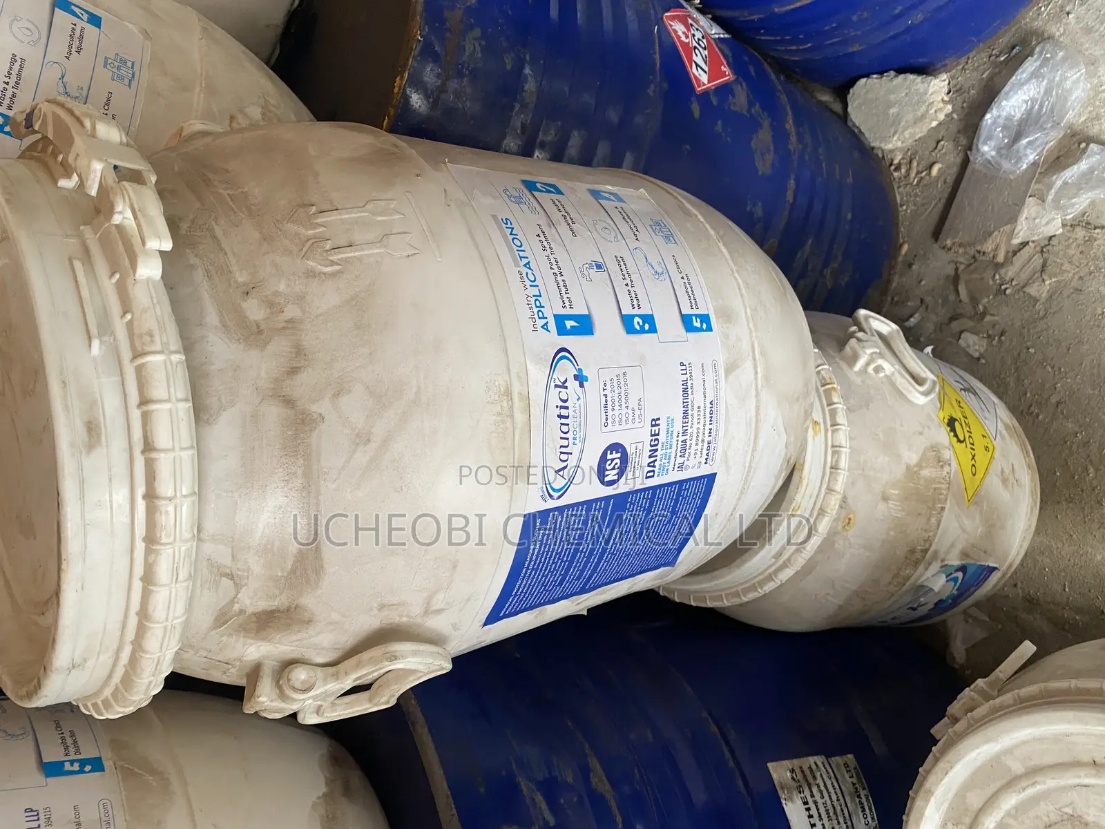 Sodium Hypochlorite (Chlorine) India Aqua