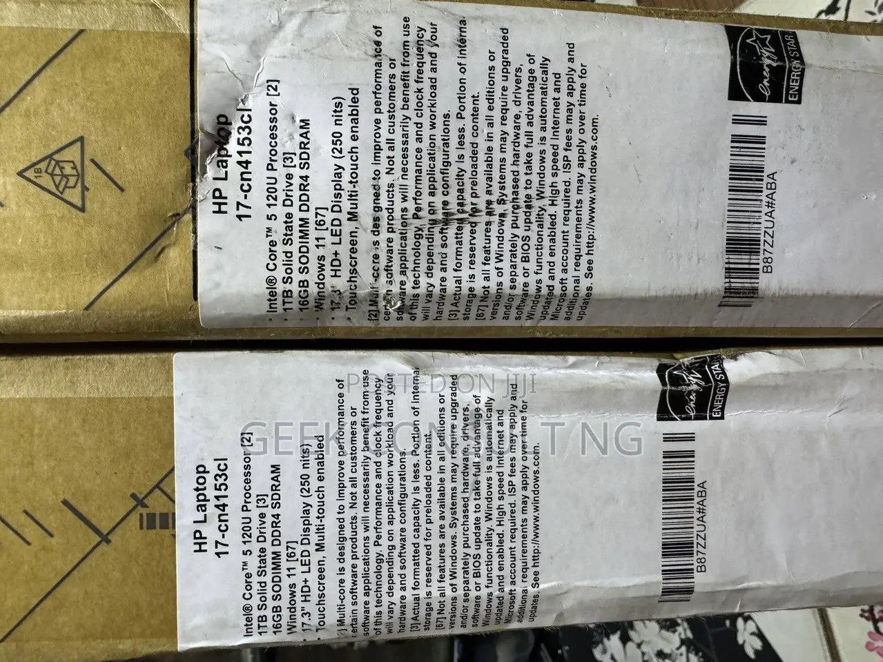 New Laptop HP 17-3000 16GB Intel Core 5 SSD 1T