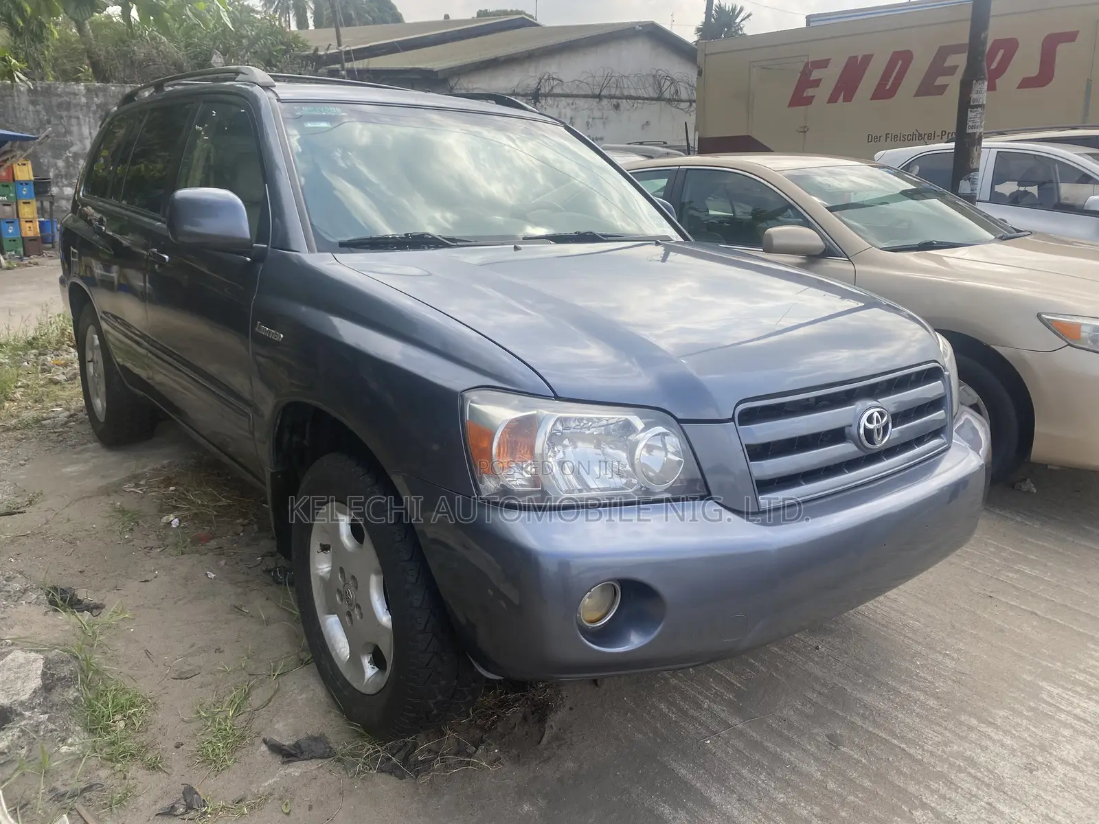 Toyota Highlander Limited V6 2005 Blue