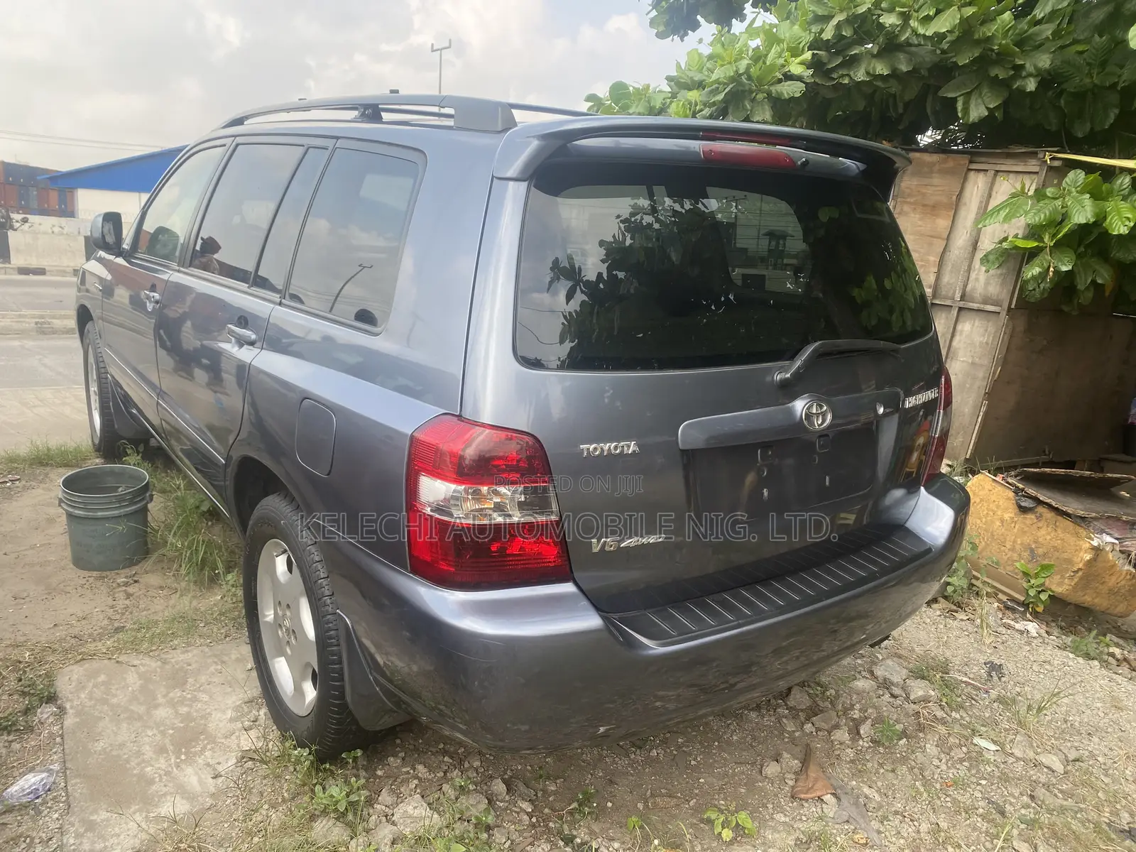 Toyota Highlander Limited V6 2005 Blue