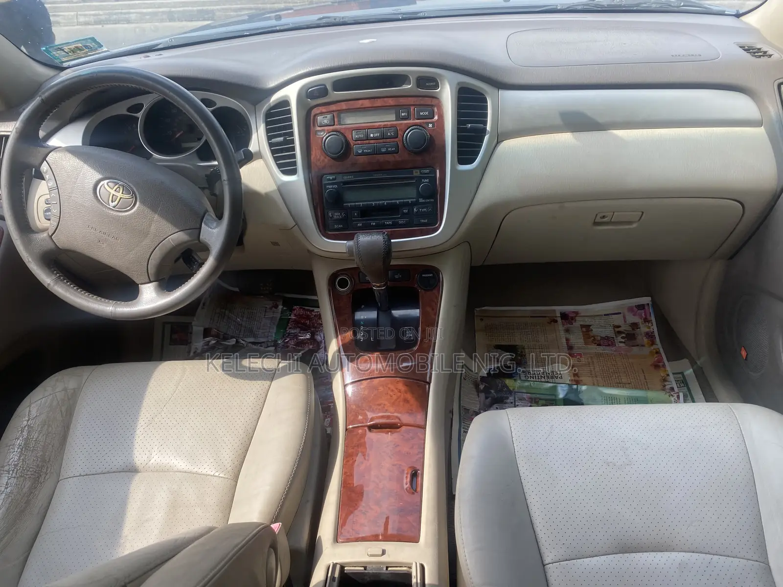 Toyota Highlander Limited V6 2005 Blue