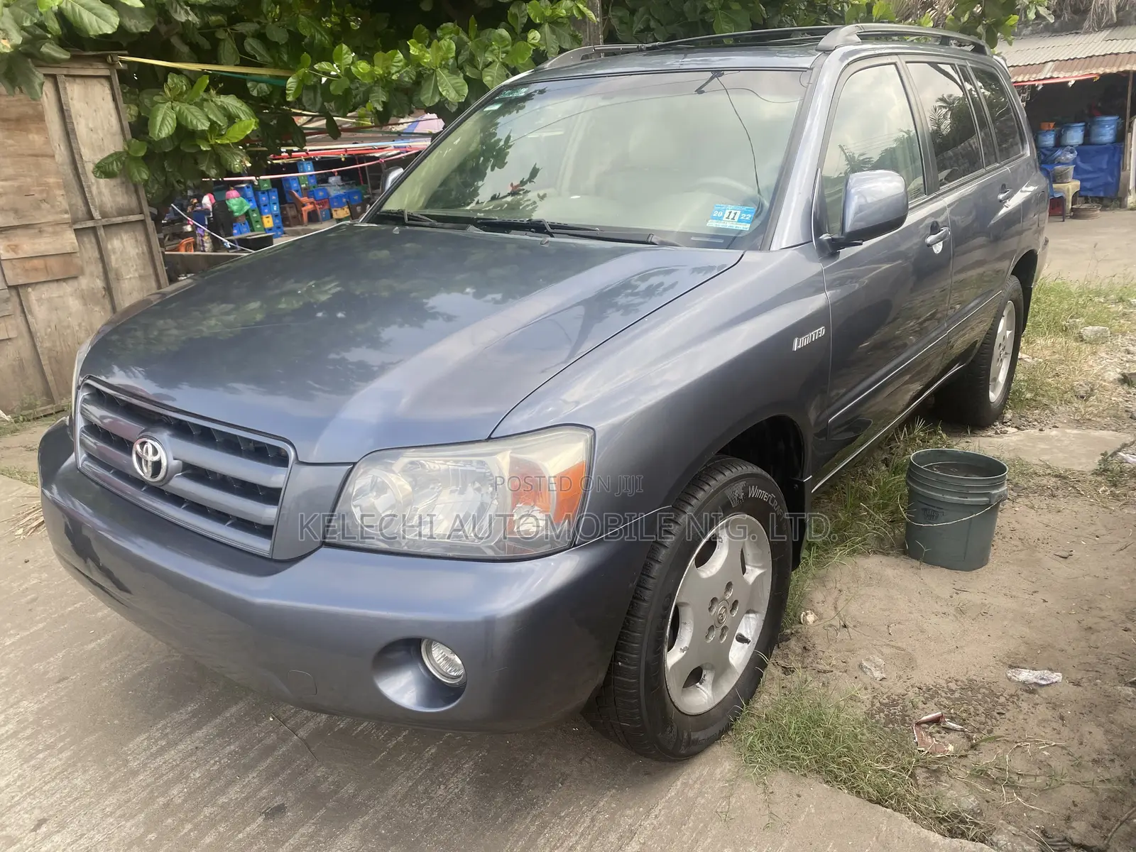 Toyota Highlander Limited V6 2005 Blue