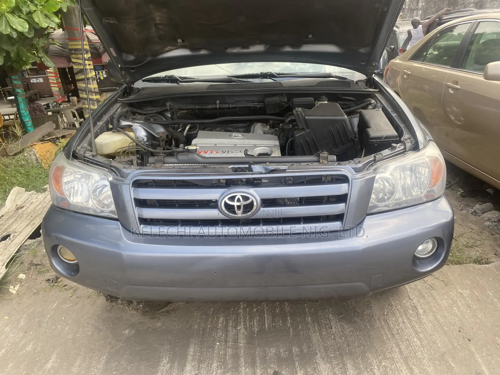 Toyota Highlander Limited V6 2005 Blue