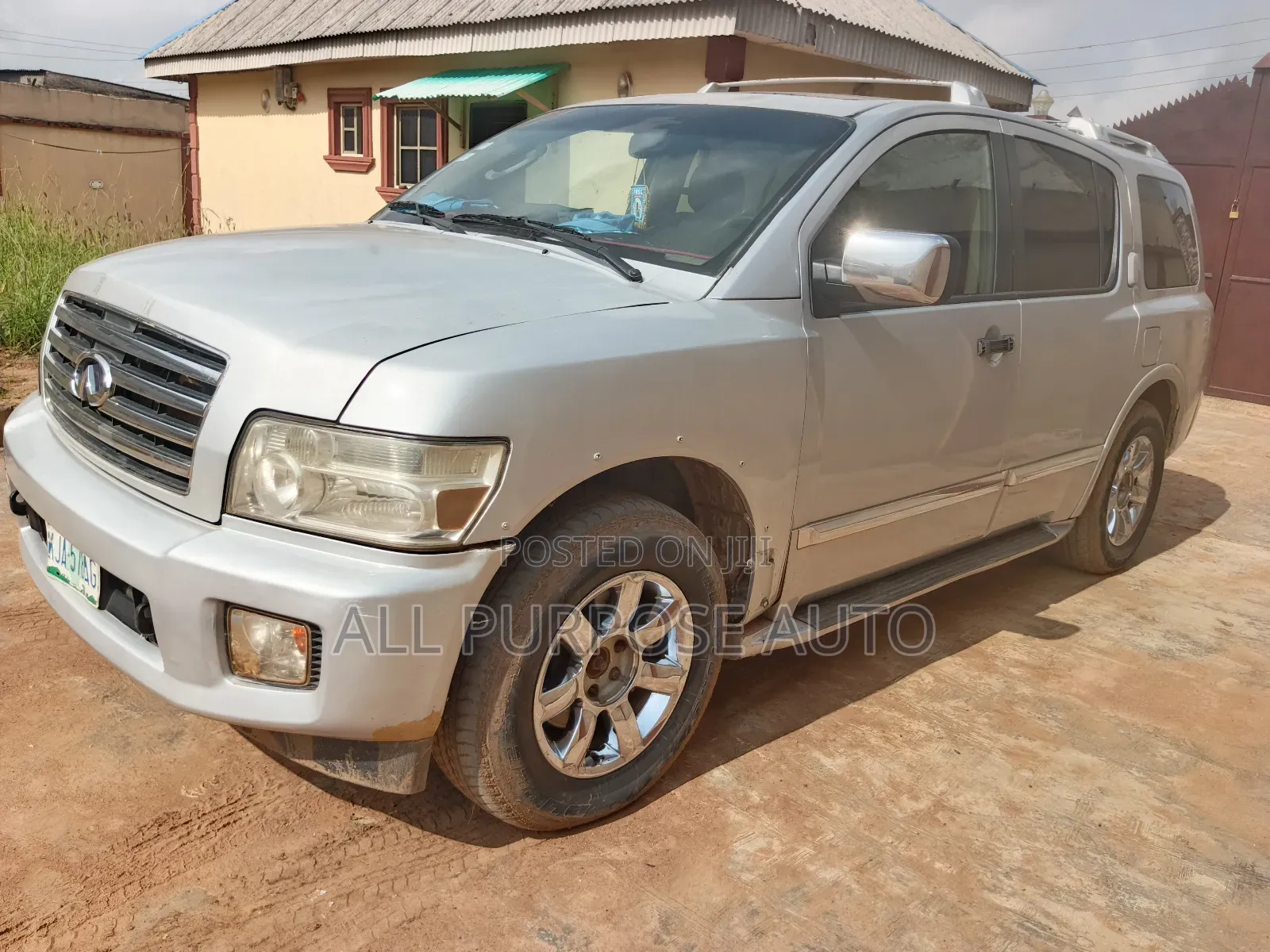 Infiniti QX56 2007 Silver