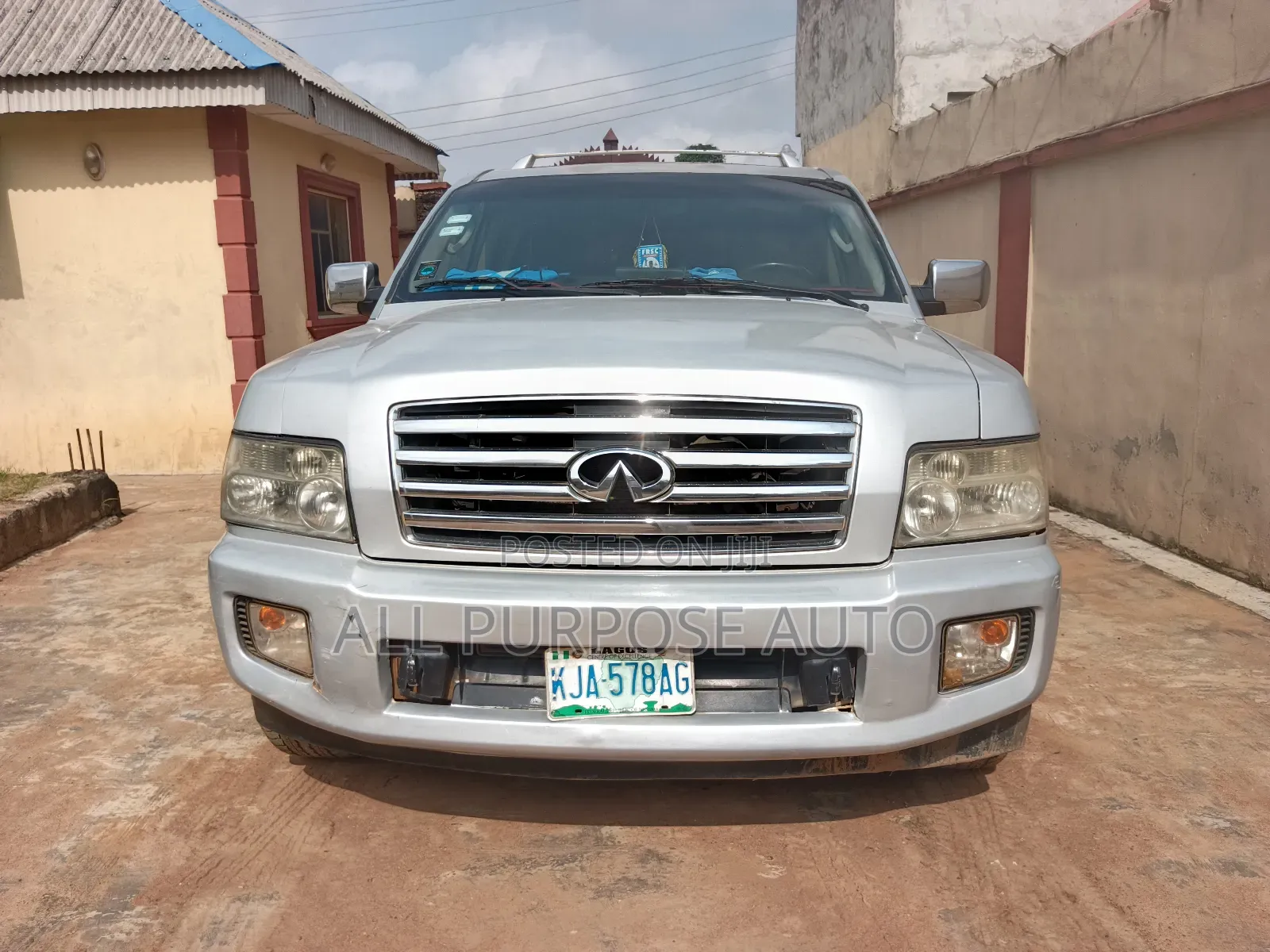 Infiniti QX56 2007 Silver