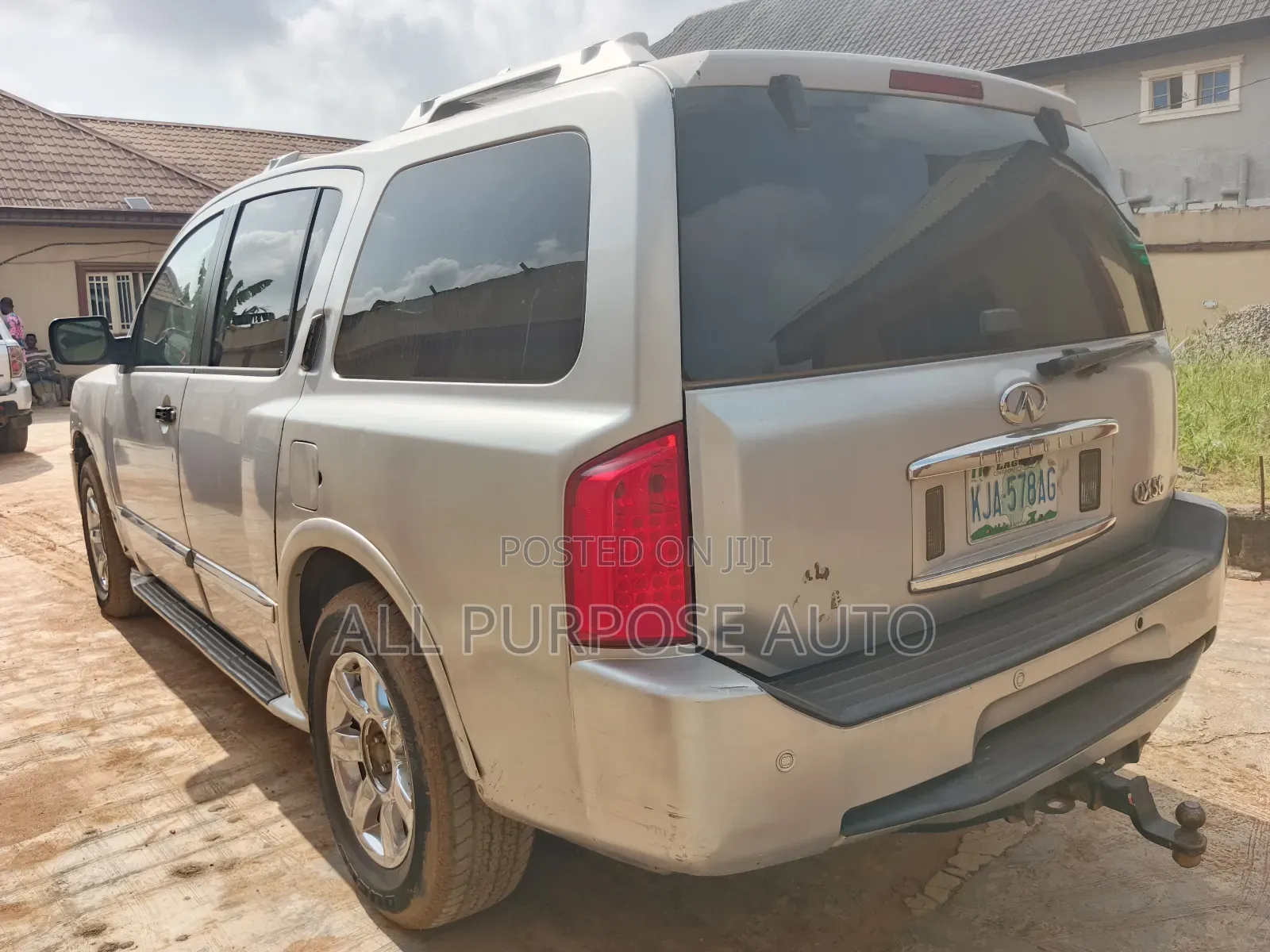 Infiniti QX56 2007 Silver
