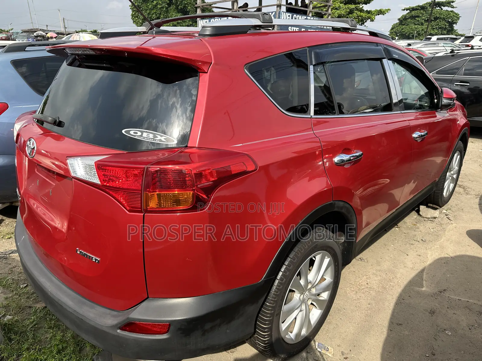 Toyota RAV4 Limited 4dr SUV (2.5L 4cyl 6A) 2015 Red