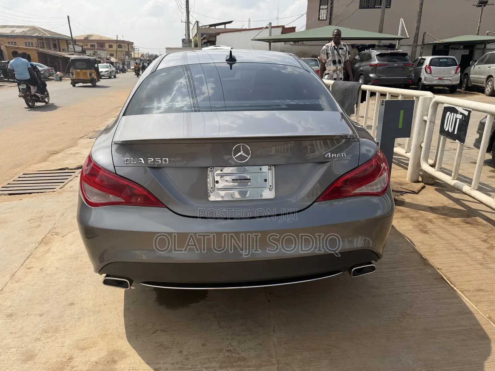 Mercedes-Benz CLA-Class CLA 250 Sedan 2014 Gray