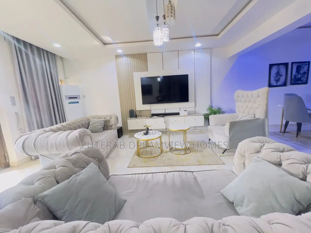 Furnished 3bdrm Block of Flats in Guzape for rent