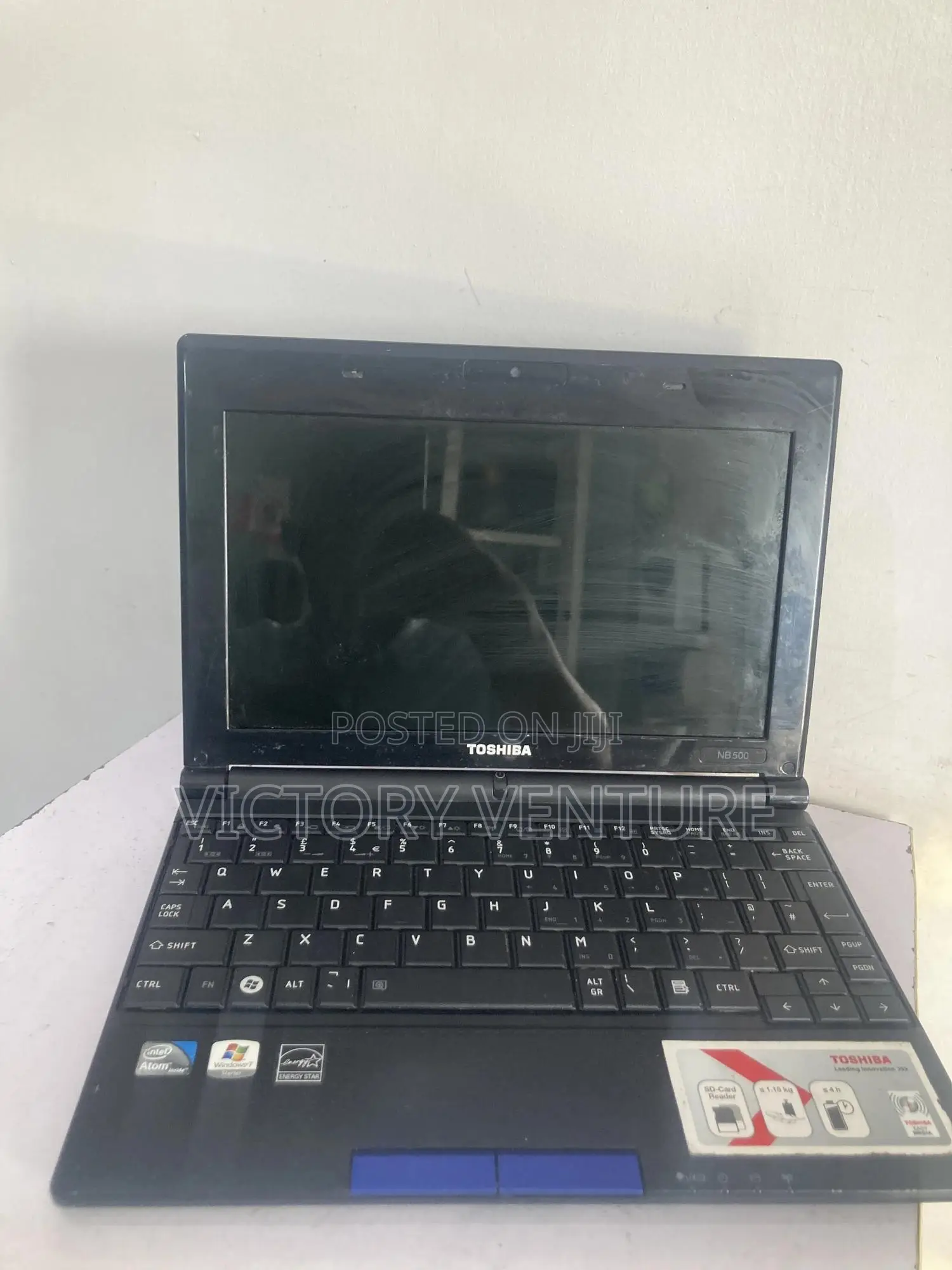 Laptop Toshiba NB510 1GB Intel Atom HDD 250GB