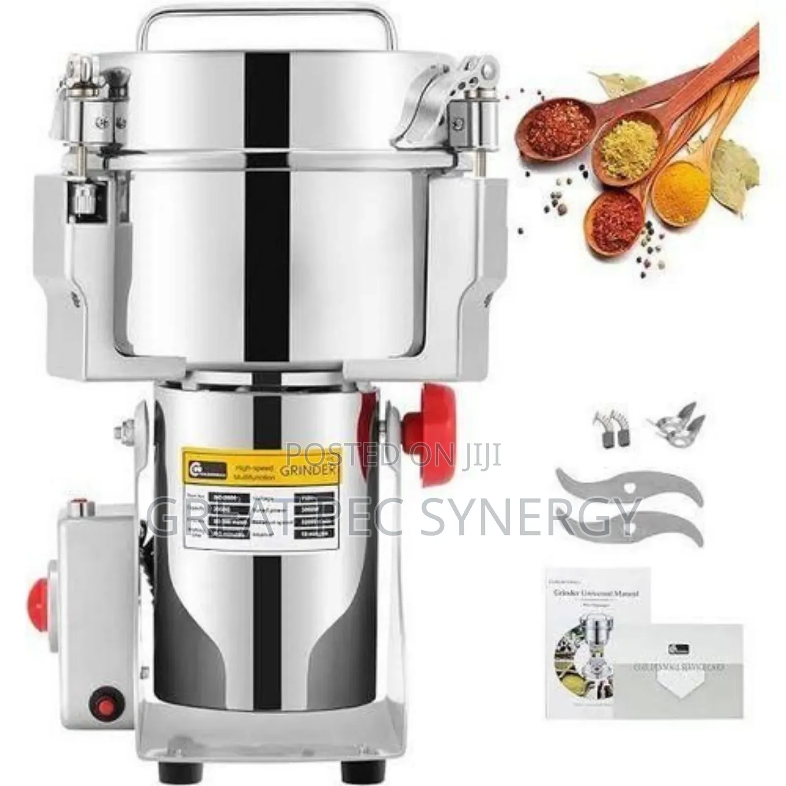 3000g Electric Dry Heavy Duty Grinder