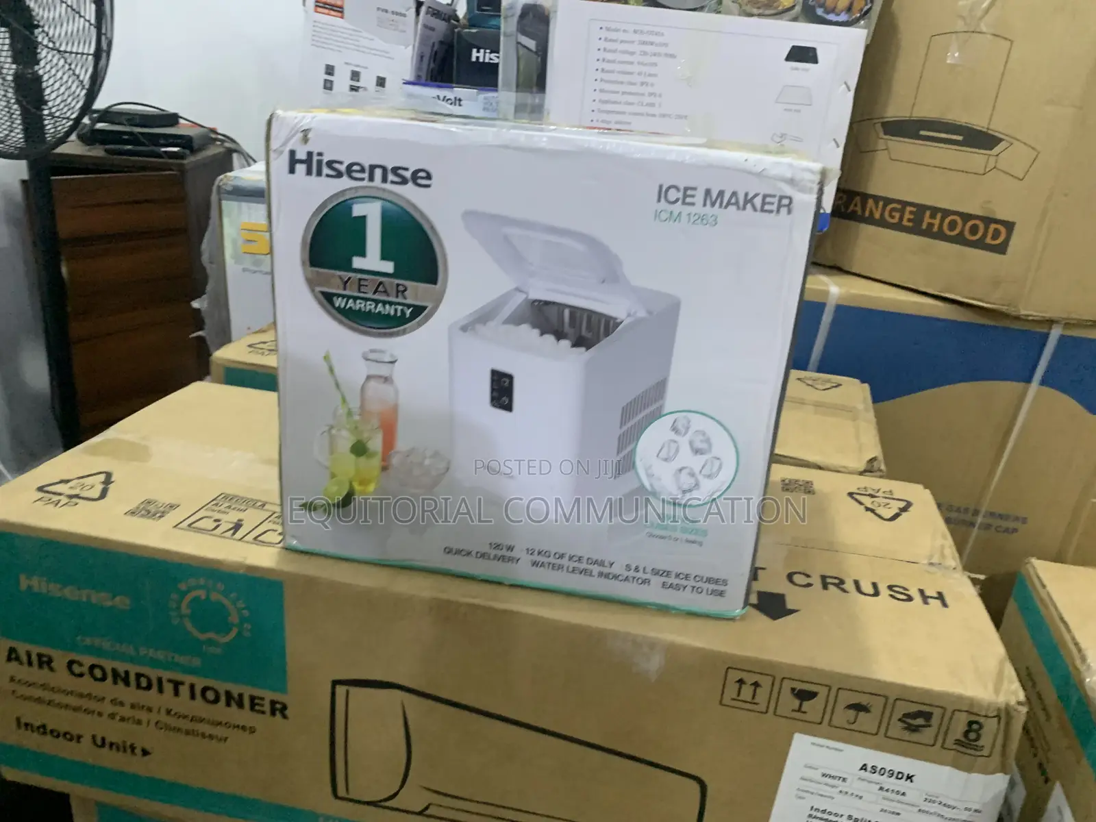 Hisense 12l Ice Maker Machine for Drinks