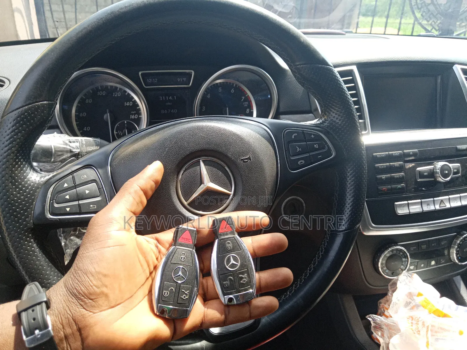 Mercedes Benz Gle 350 2013 Spare Key Was Successfully Programmed
