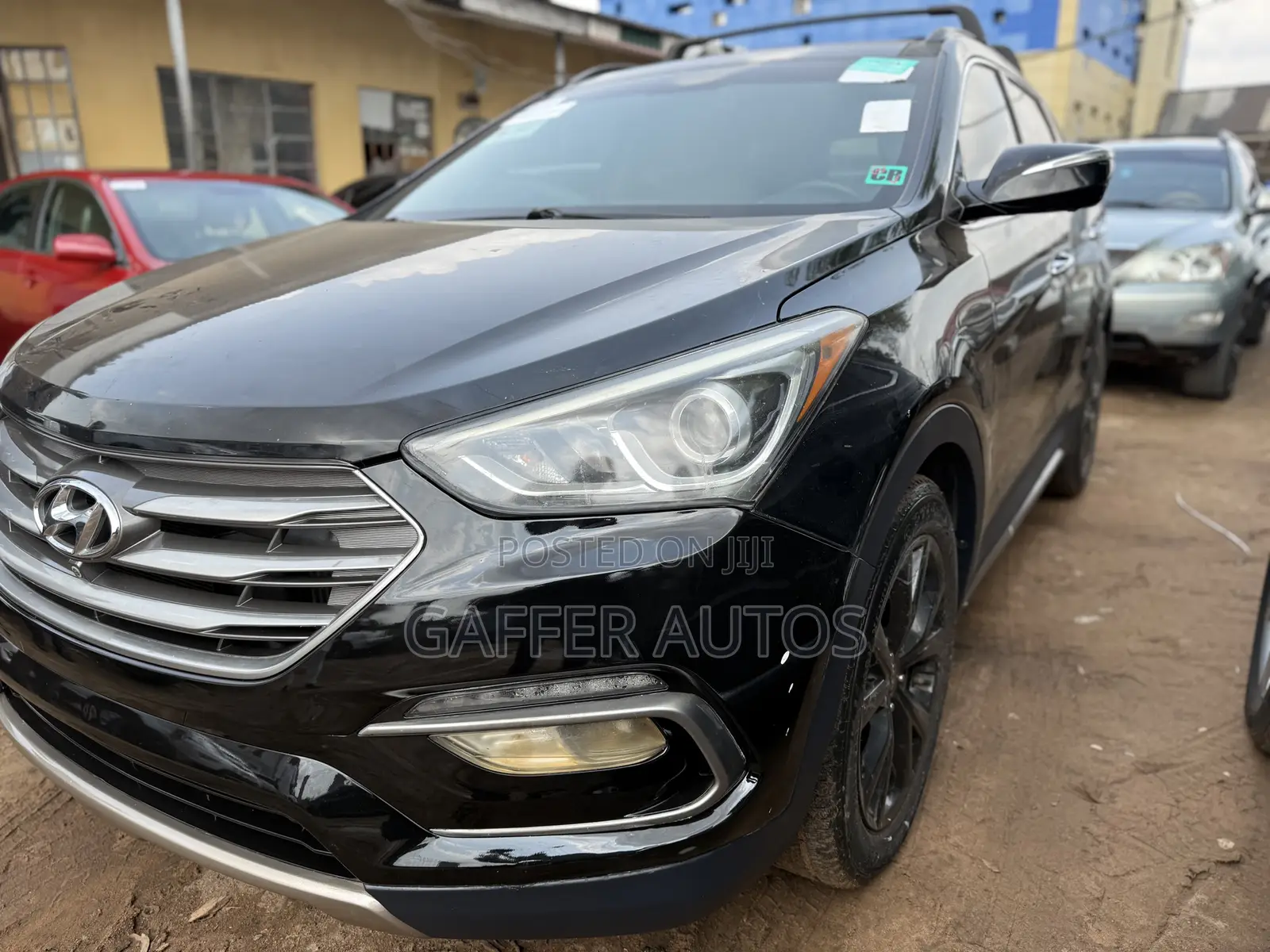 Hyundai Santa Fe SE AWD 2017 Black