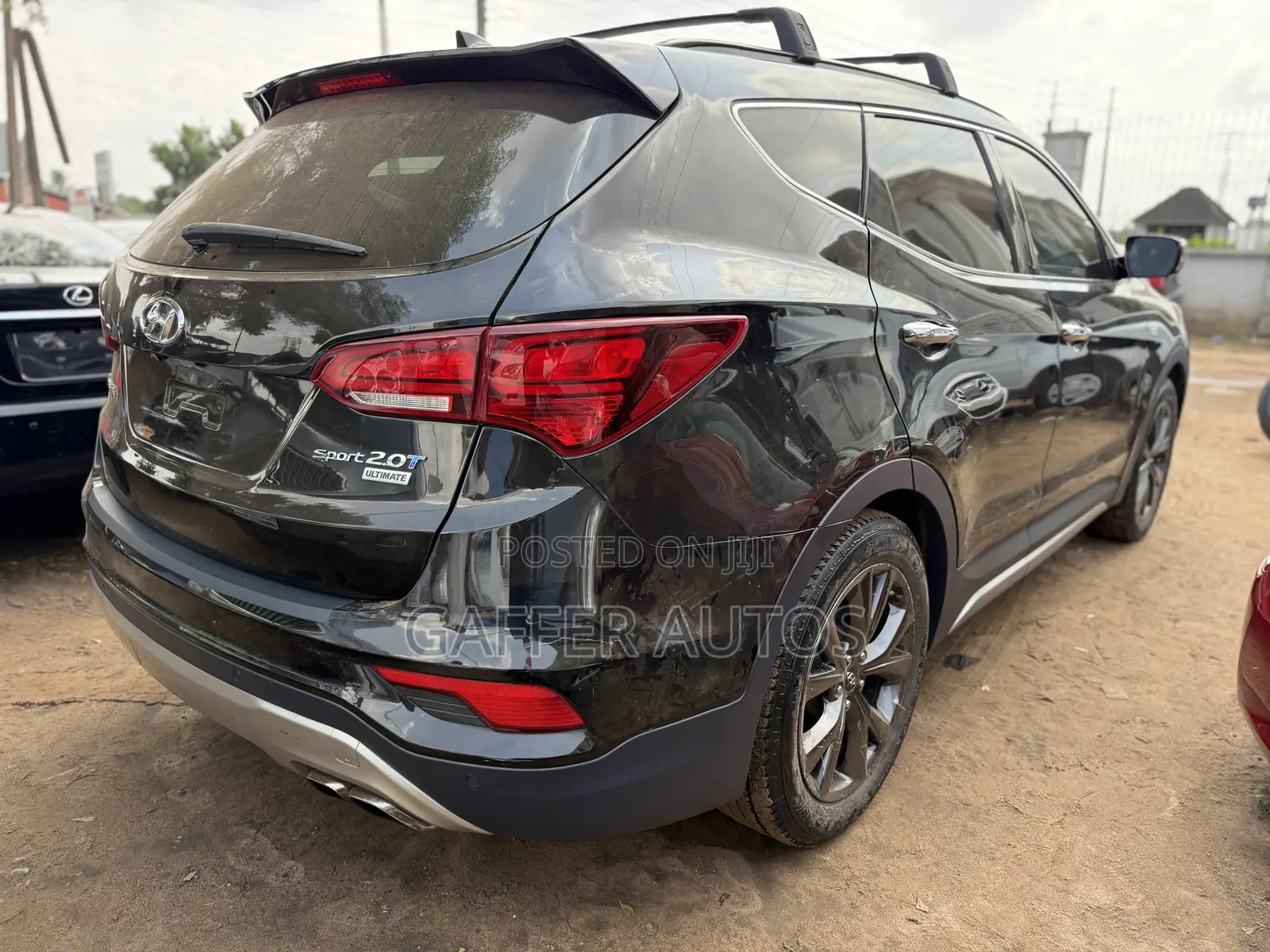 Hyundai Santa Fe SE AWD 2017 Black