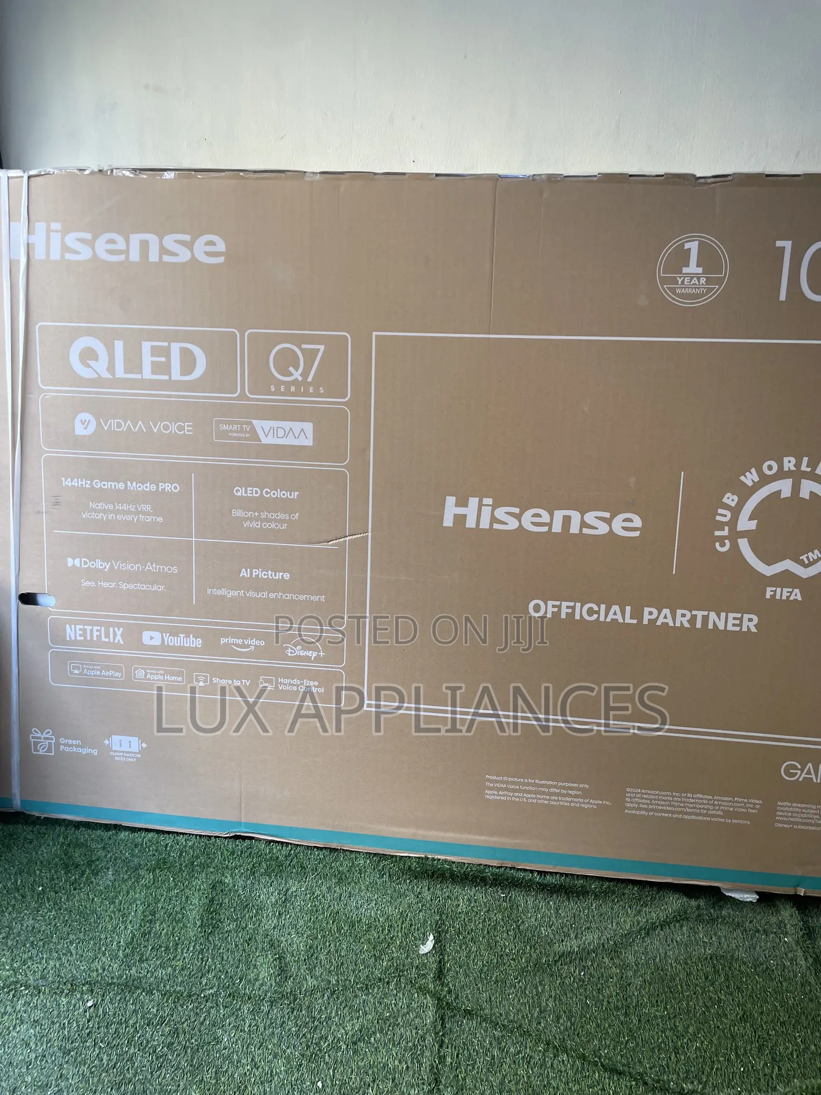 Hisense 100-Inch Qled Smart Tv – Built Strong for Ultimate Home