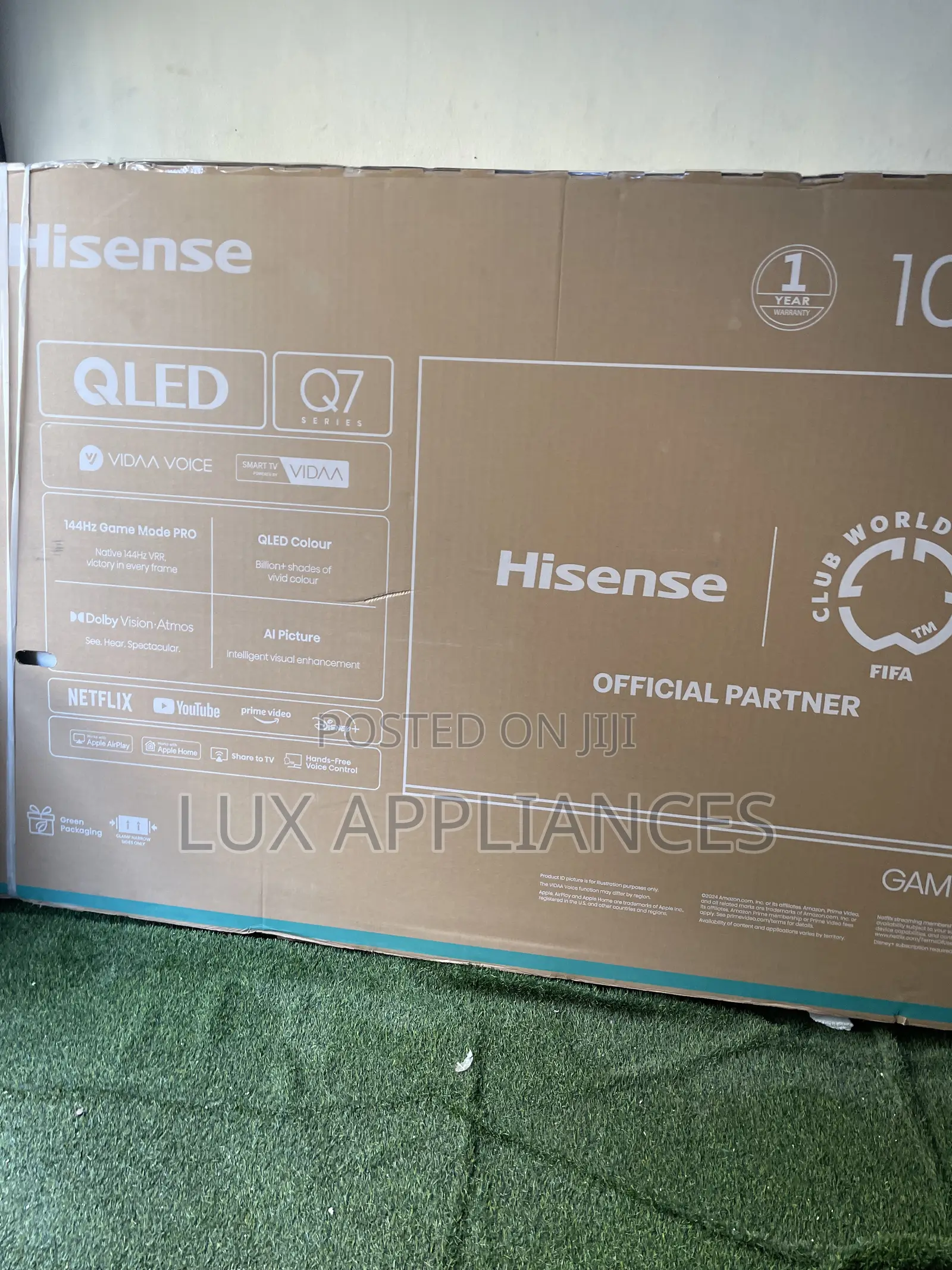 Hisense 100-Inch Qled Smart Tv – Built Strong for Ultimate Home