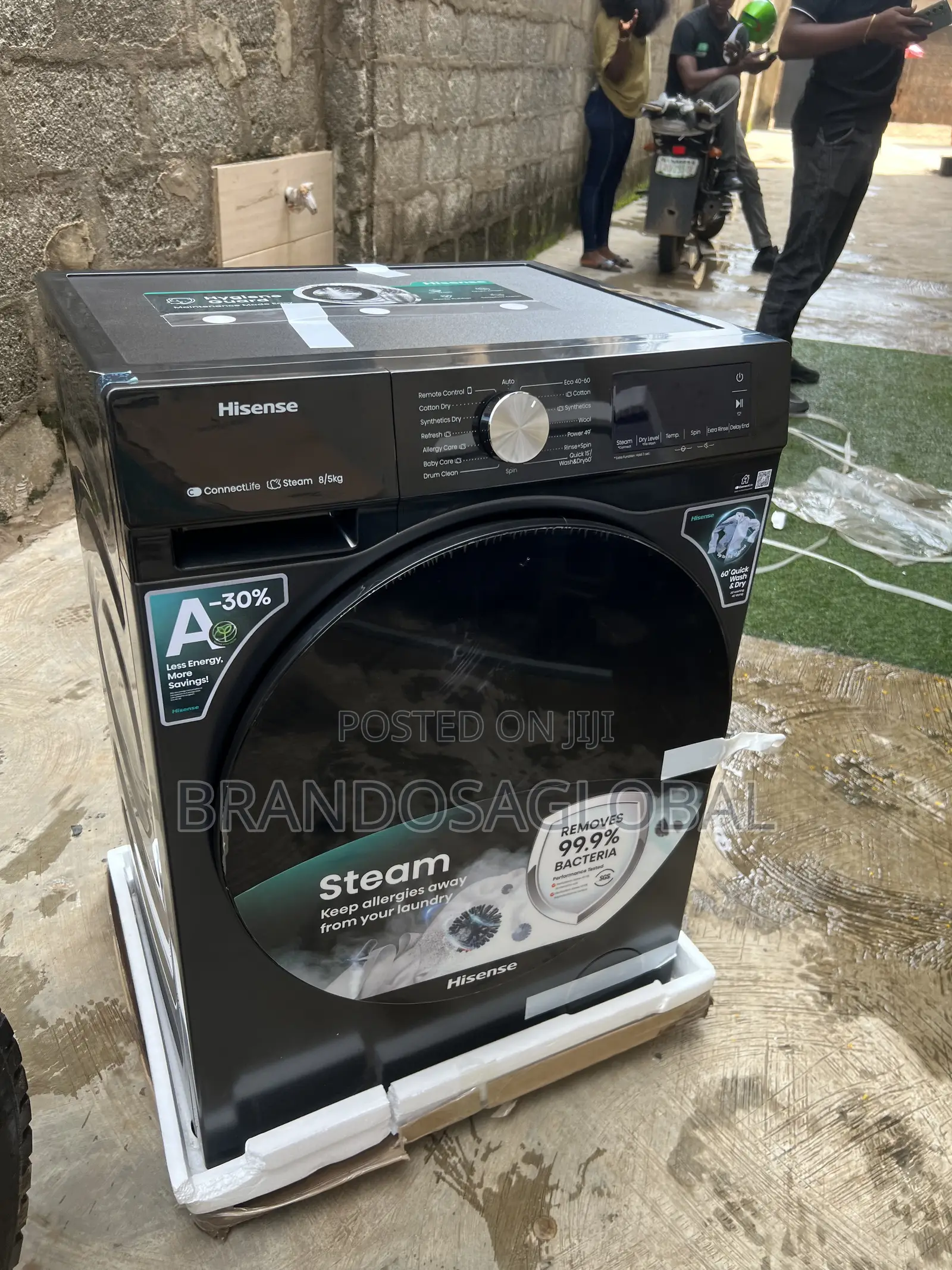 Hisense Wd3s8043bt Front Load Washing and Drying System