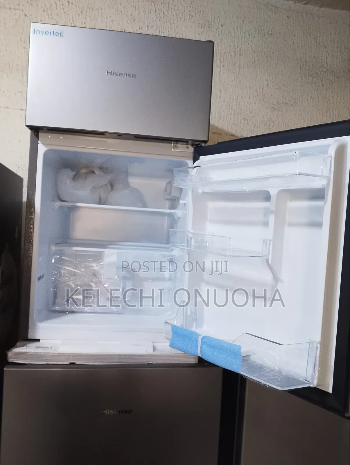 Hisense Inverter Double Door Fridge