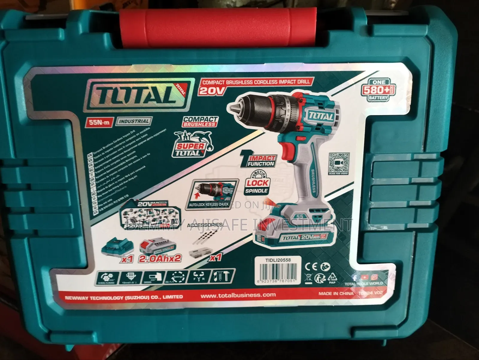 Total Brushless Cordless Impact Drill