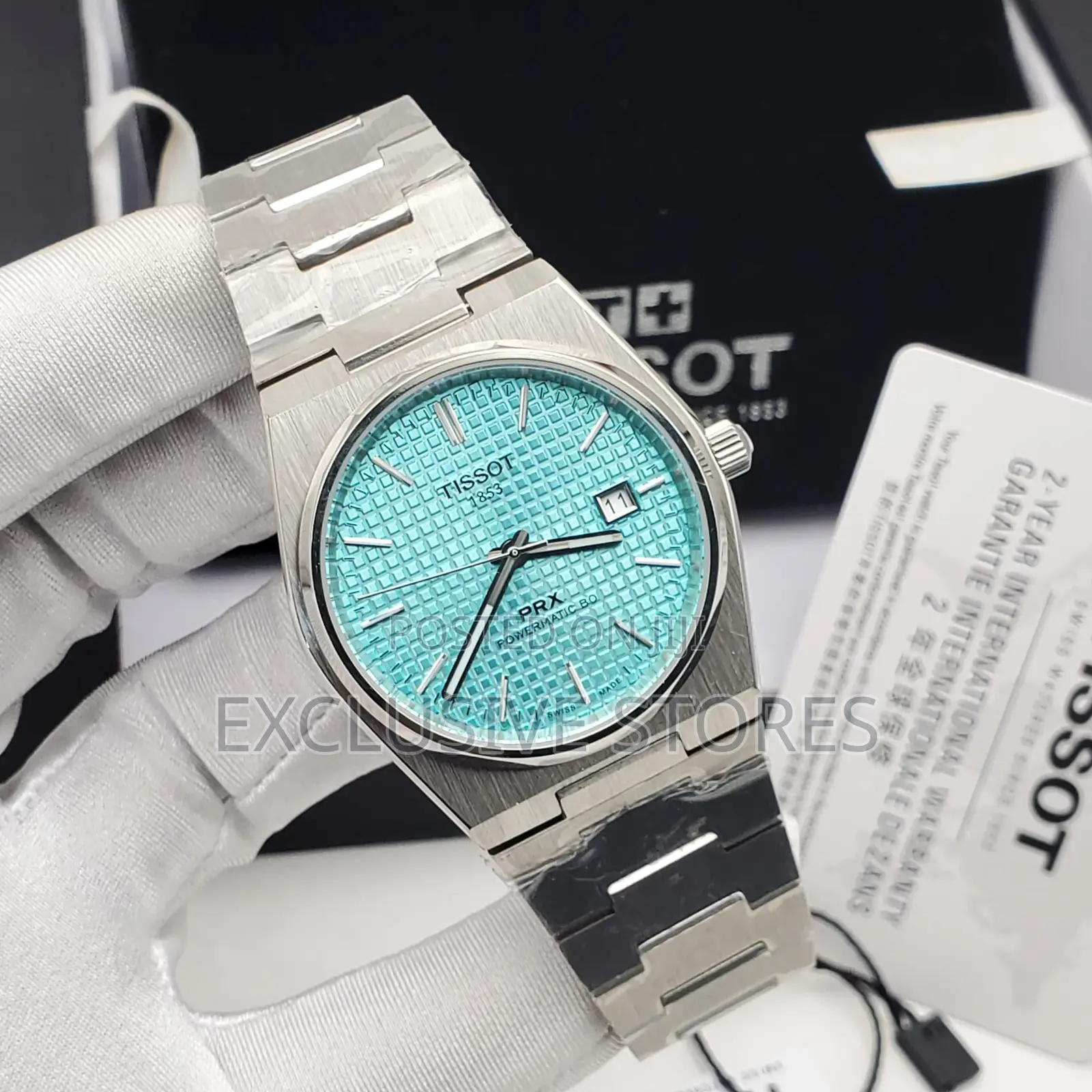 Tissot PRX Battery Chain Watch