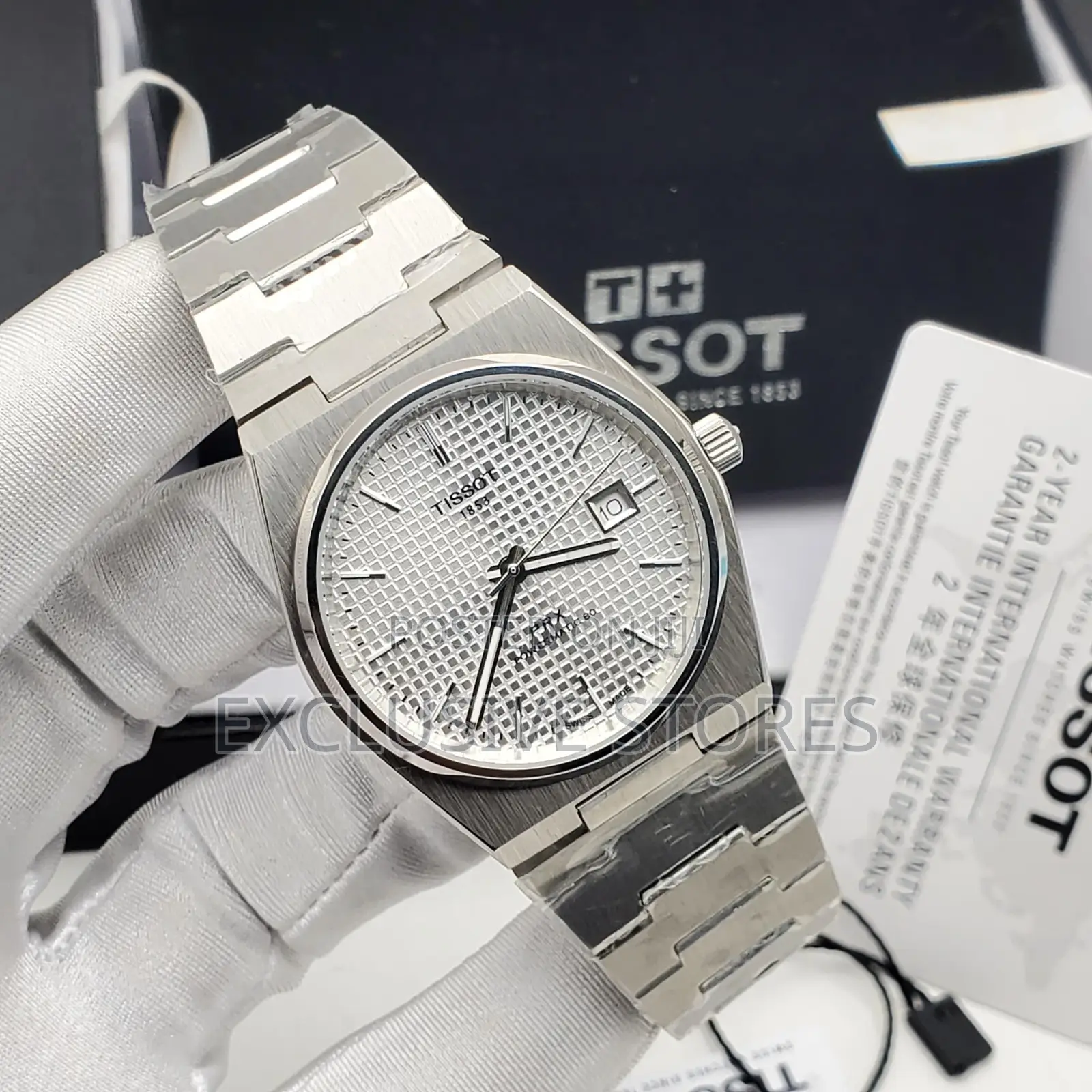 Tissot PRX Battery Chain Watch