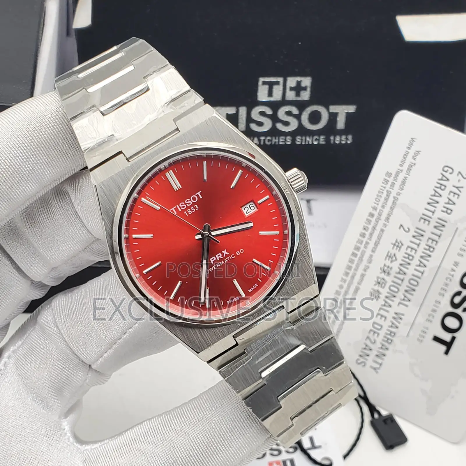 Tissot PRX Battery Chain Watch