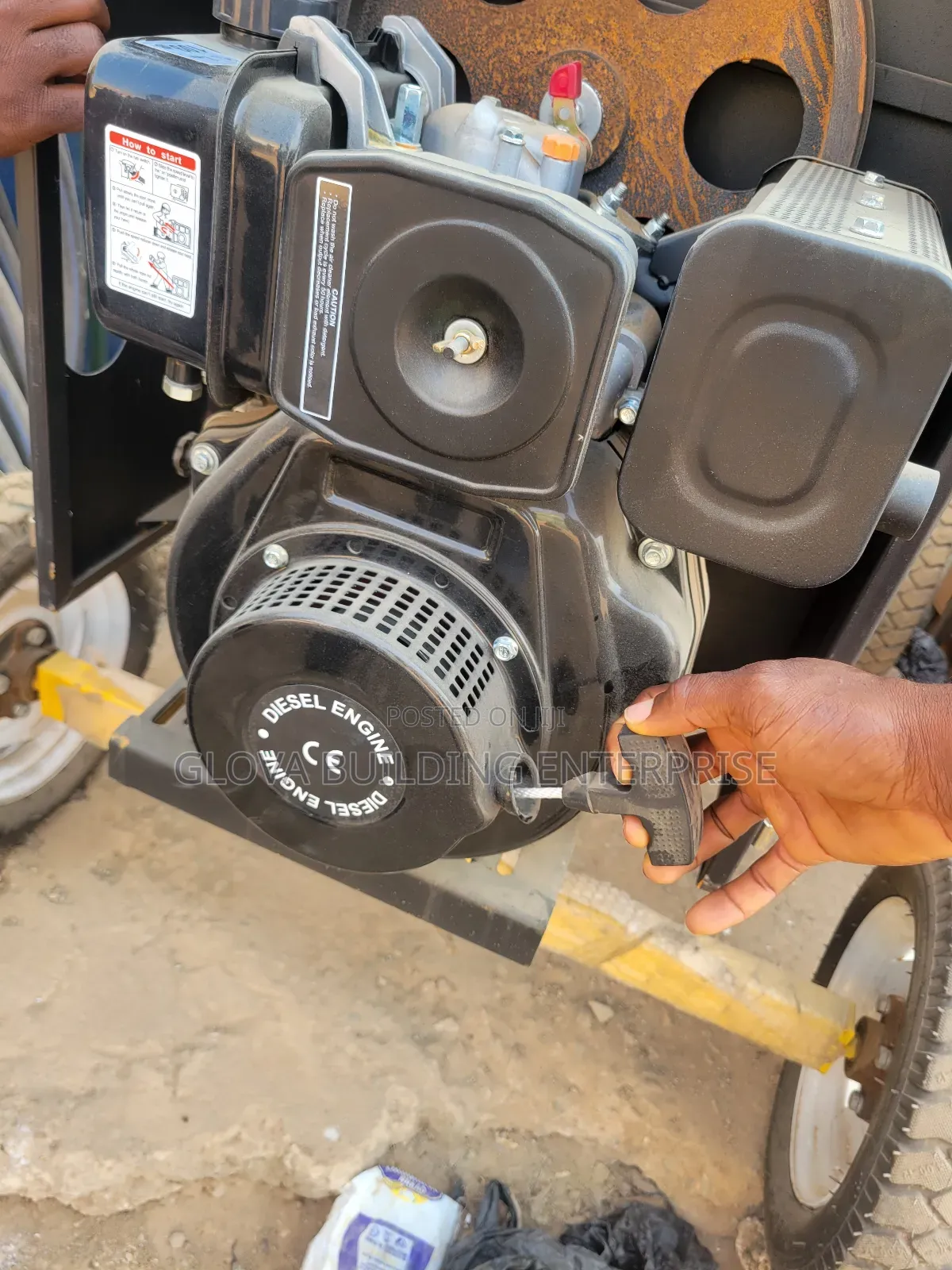 Air Cooler Concrete Mixer 400 Liters