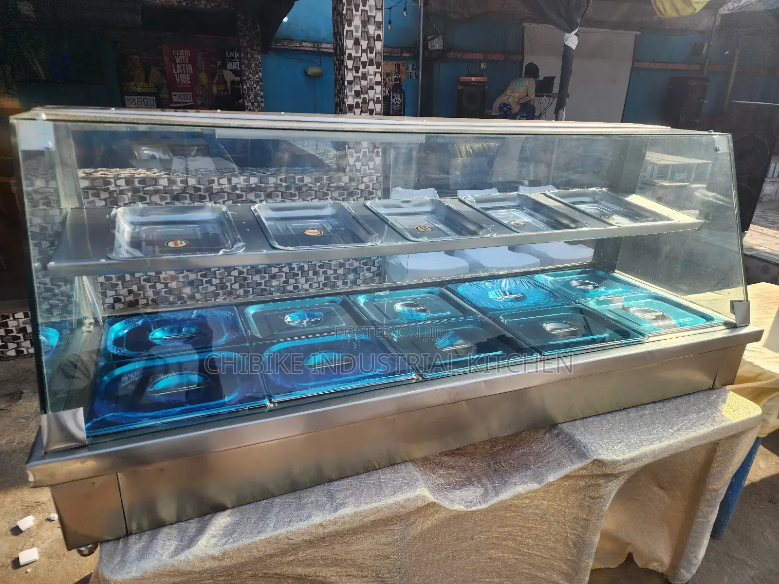 Five Plate Food Warmer 5 Up and 10 Down