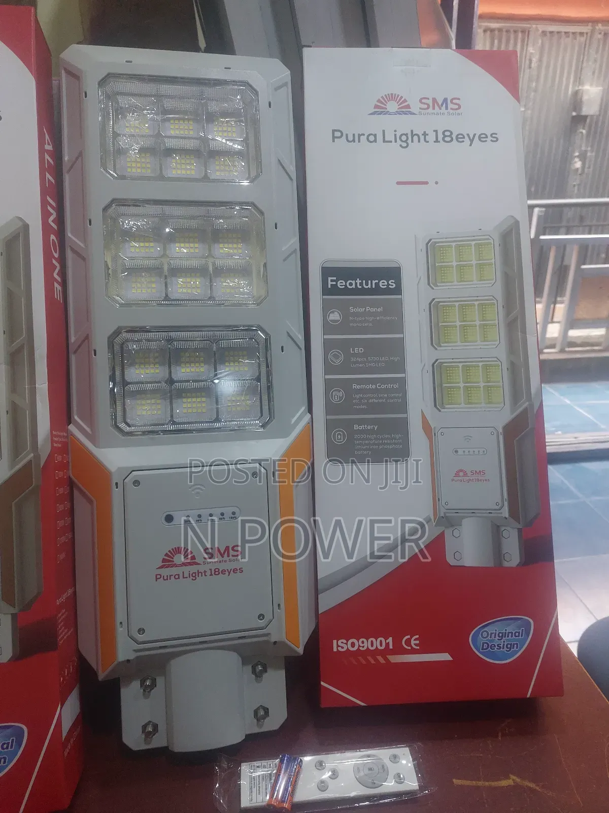 SMS Solar Street Light 18eyes Original 600w