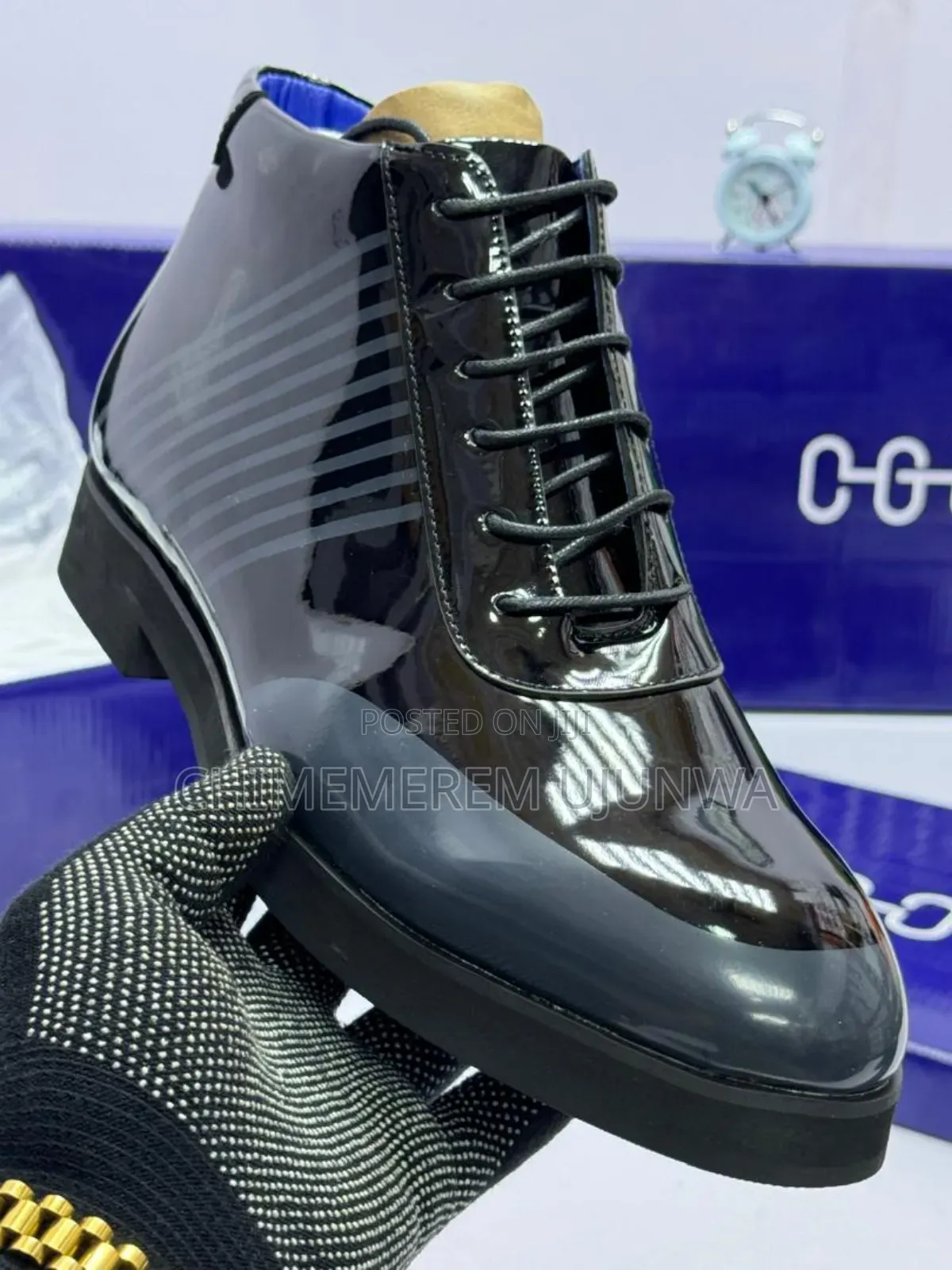 Quality Ankle Patent Shoe