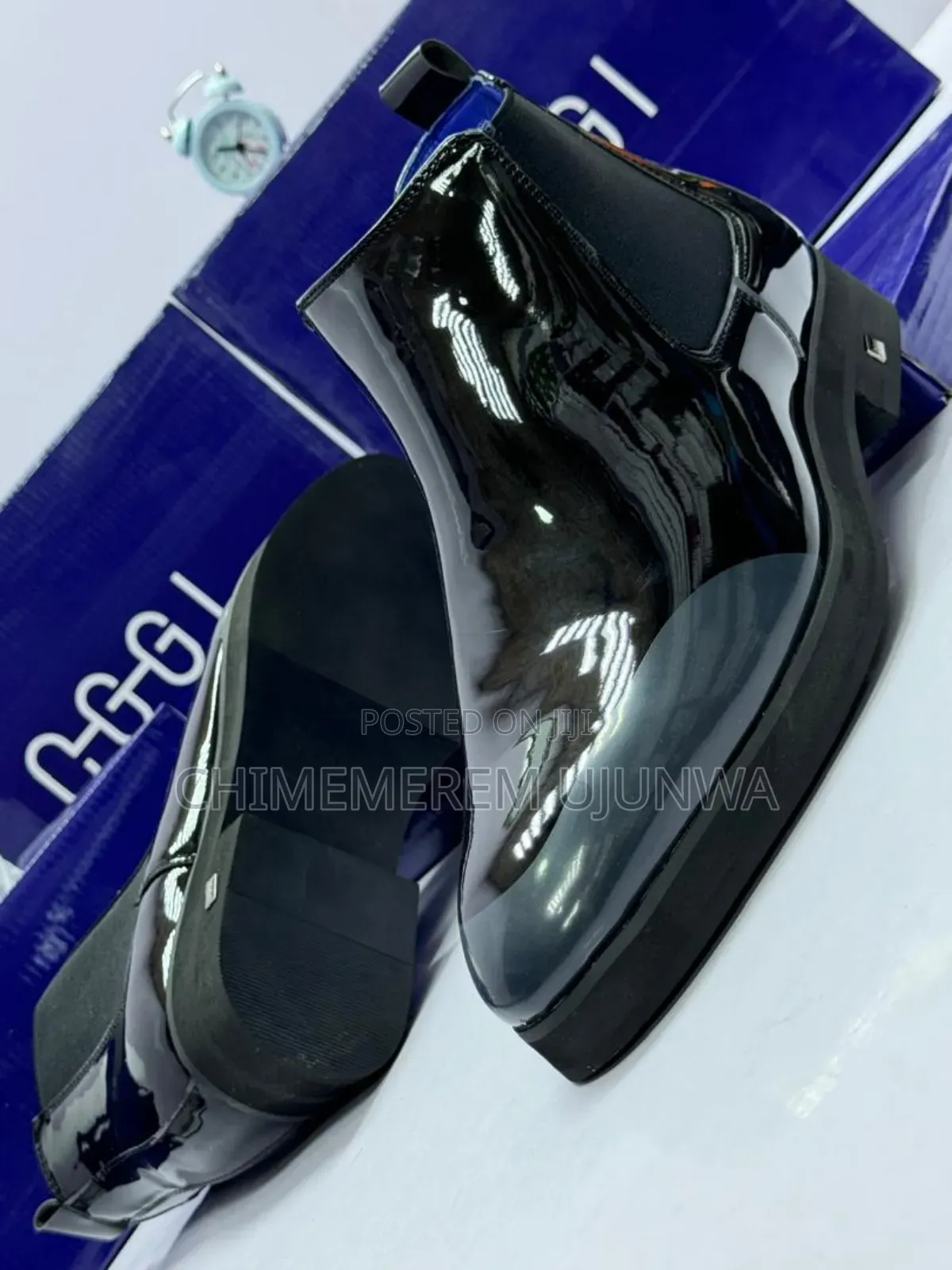 Quality Ankle Patent Shoe