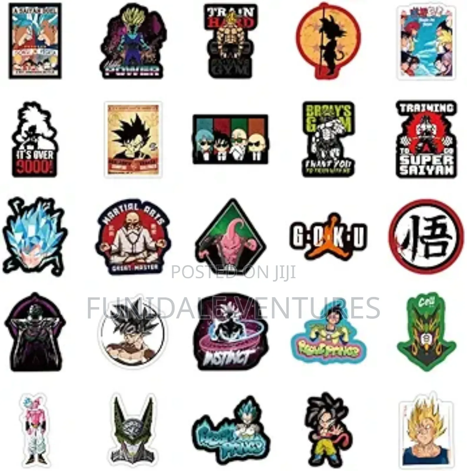 100pcs Dragon Ball Z Stickers