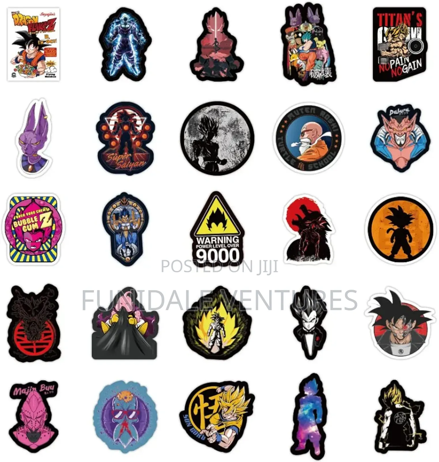 100pcs Dragon Ball Z Stickers