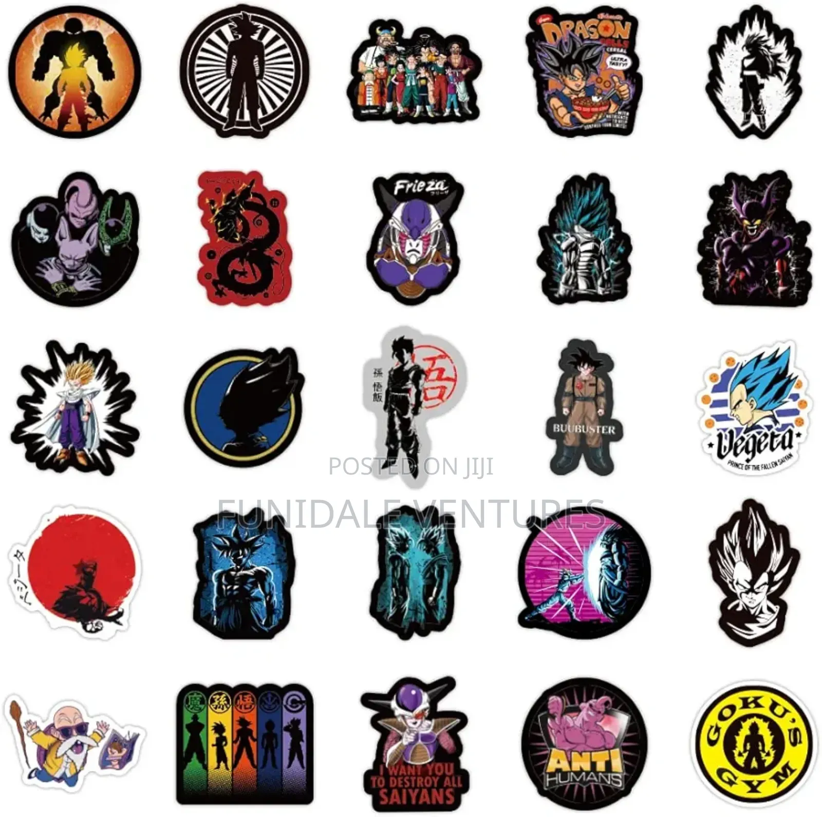 100pcs Dragon Ball Z Stickers