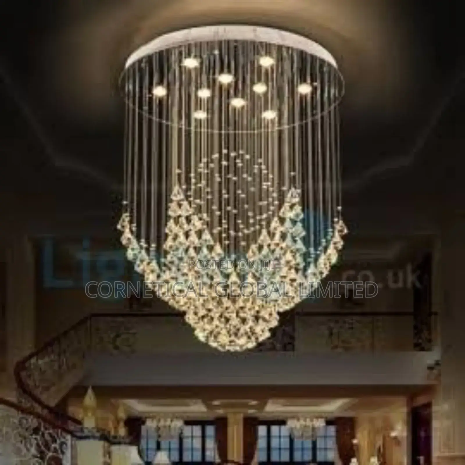 Modern Stylish Luxury Onion Shape Chandelier Light
