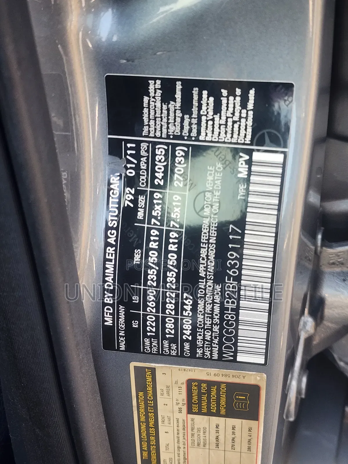 Mercedes-Benz GLK-Class 350 4MATIC 2011 Gray