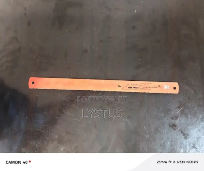 HSS Power Hacksaw Blade 400 × 38 × 1.60mm (16′′ × 11⁄4′′) – 10 Tpi