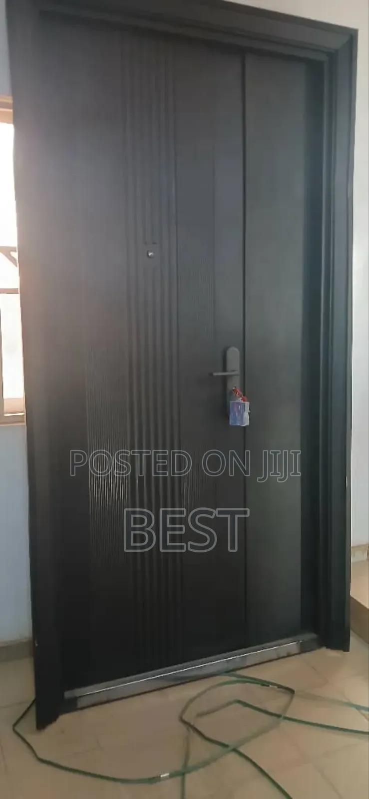 J Black Security Door