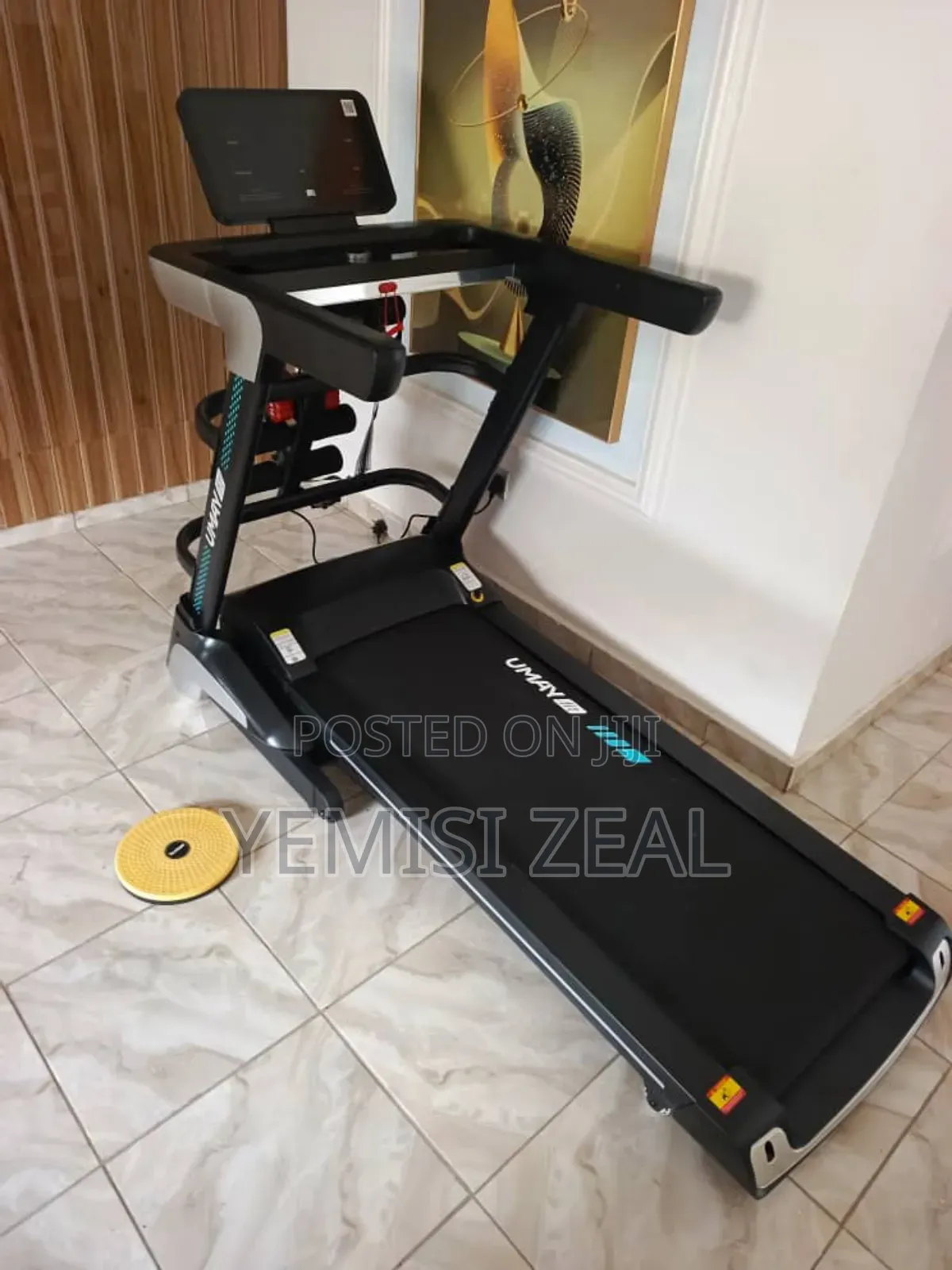 3.5hp Heavy Duty Treadmill Machine With160kg User Weight