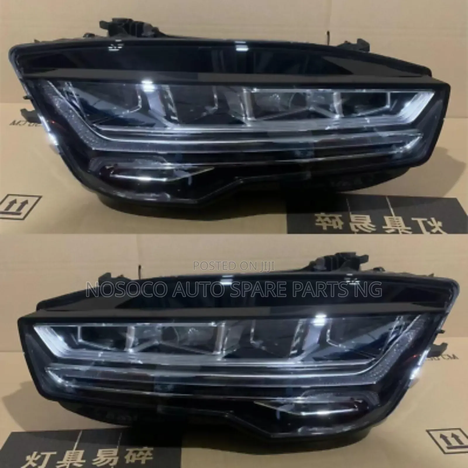 Set of Head Light Audi A7 2016 2018