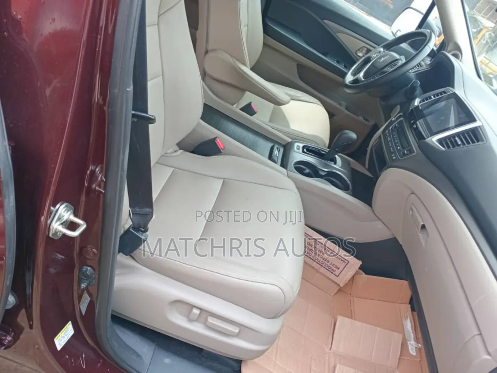 Honda Pilot Touring AWD 2018 Red