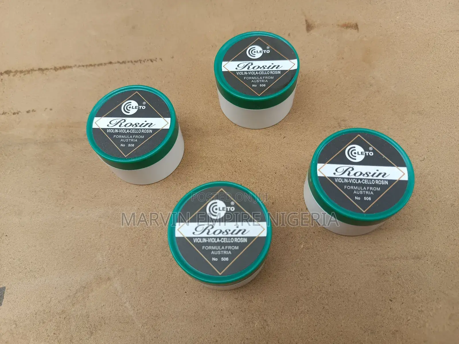 4 Leto No 506 Cycle Round Rosin for Cello Musical Instruments