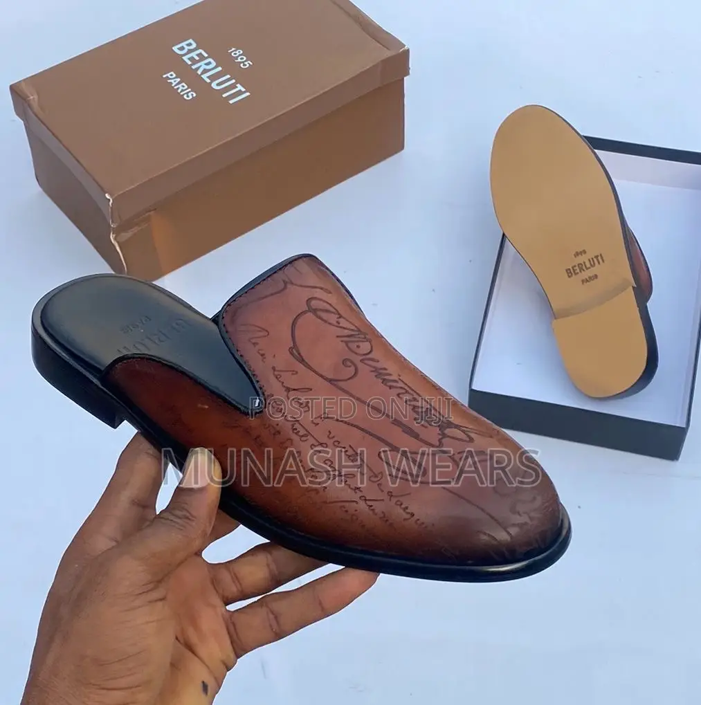 Berluti Leather Half Shoes For Men 40-46