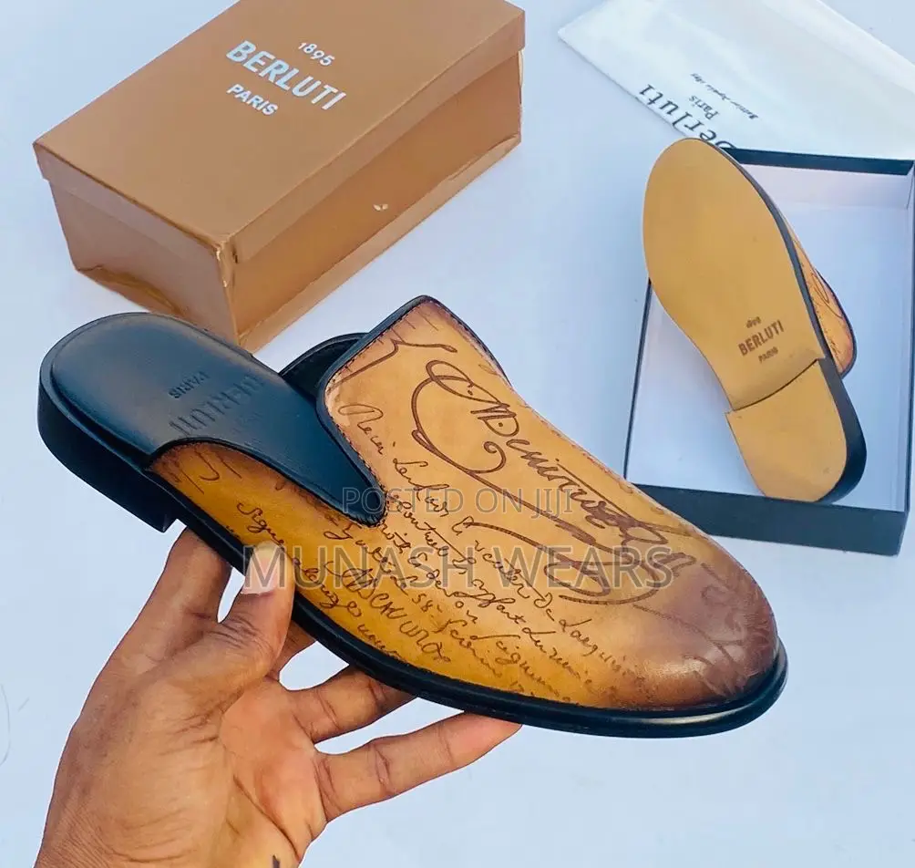 Berluti Leather Half Shoes For Men 40-46