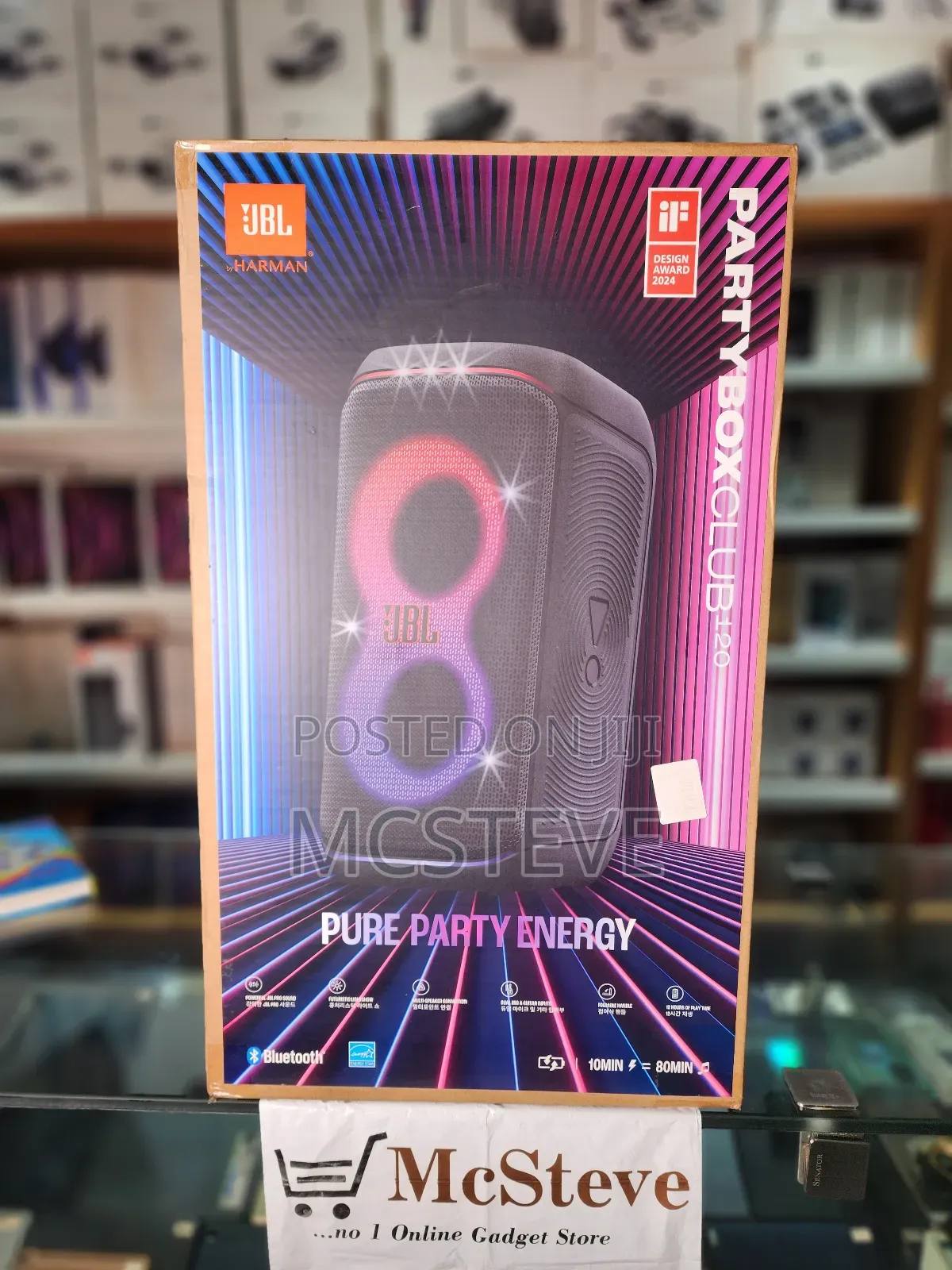 JBL Partybox 120 Wireless Bluetooth Speaker