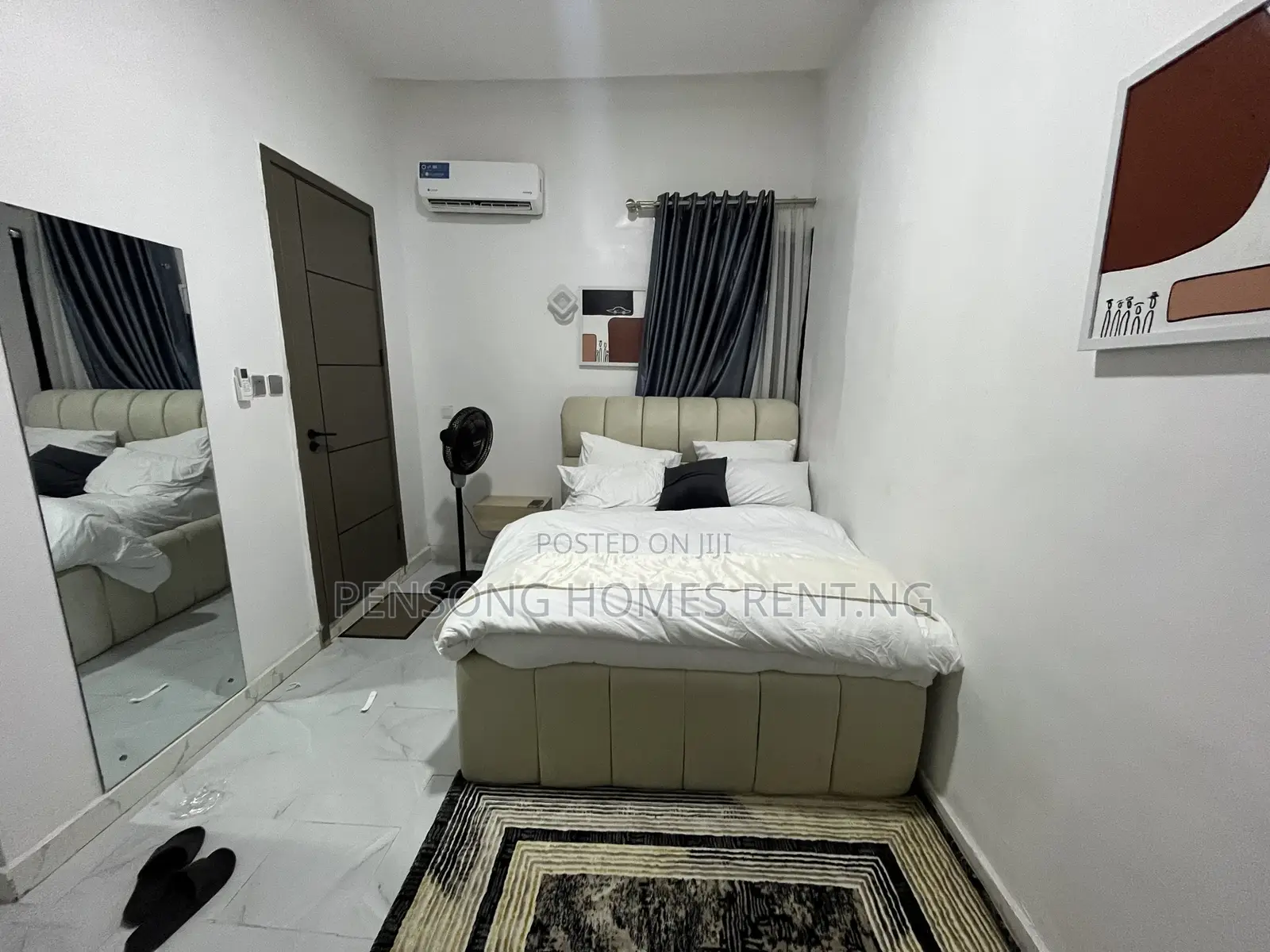 Furnished 1bdrm Apartment in Lbm Apartment, Ologolo for rent